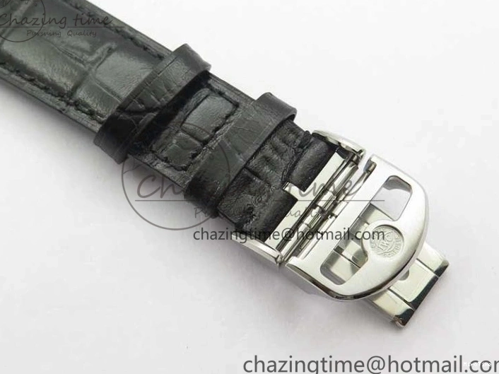 MIROTIME 0410 Elegant Portuguese IW371615 ZF 1:1 Best Edition SS Green Dial on Black Leather Strap A96355 V 7081